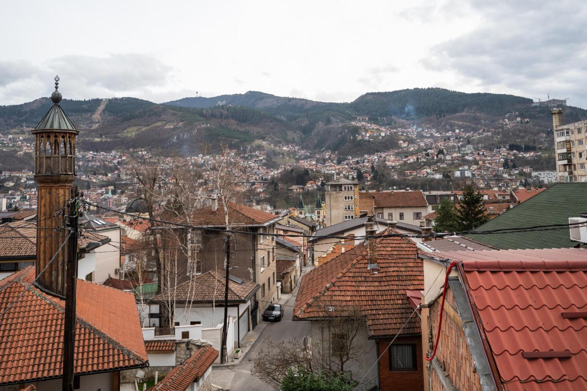 Design 1Bdr Apartment With City View Sarajevo Exterior photo