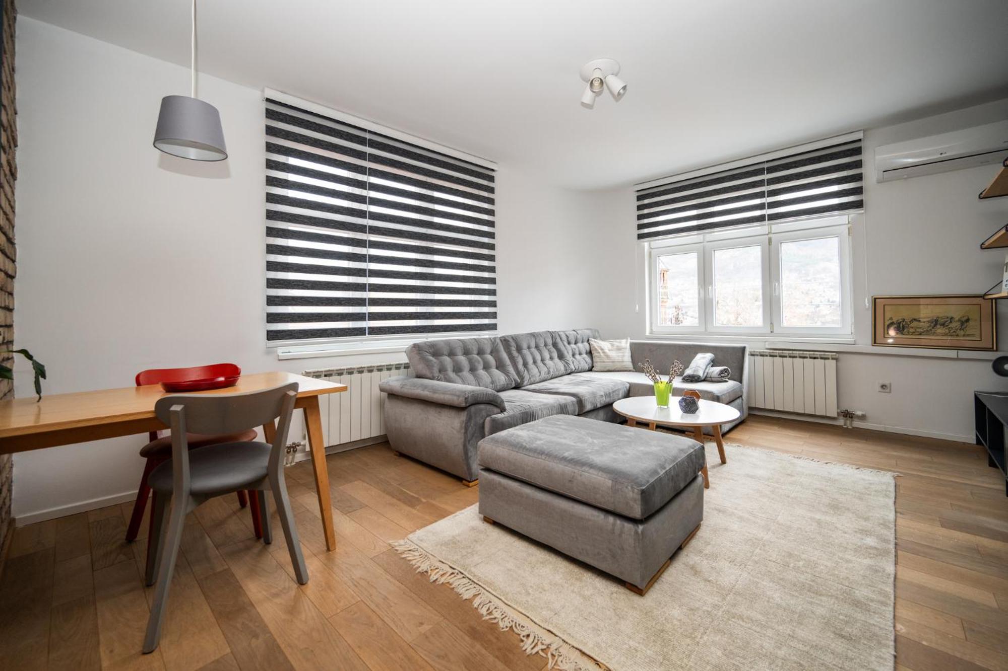 Design 1Bdr Apartment With City View Sarajevo Exterior photo